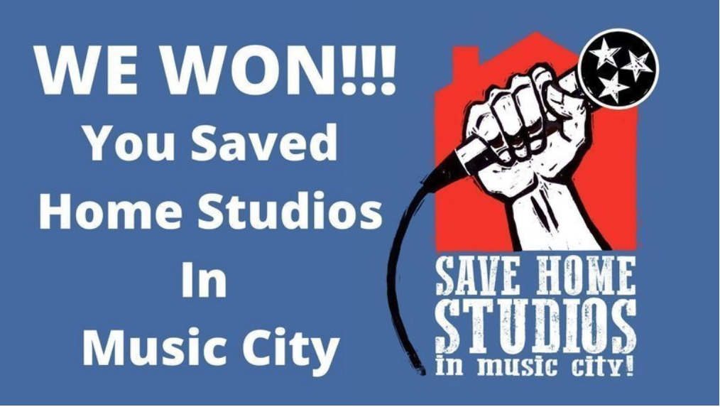 We Won The Fight For Home Studios!